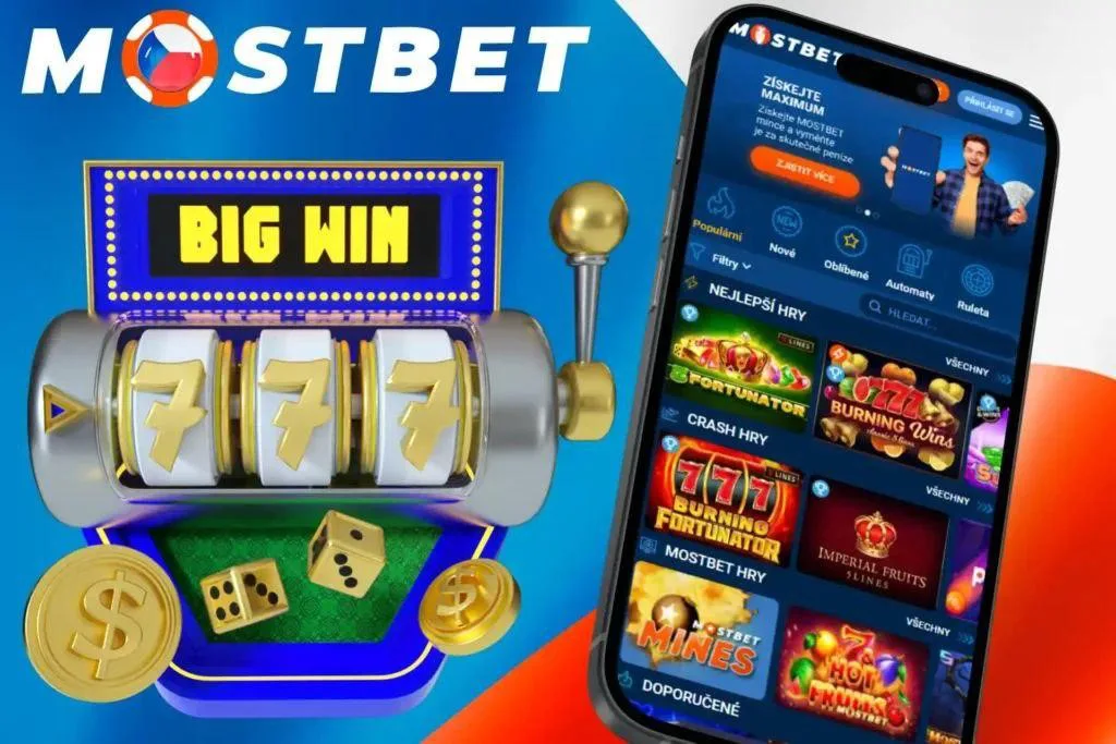 Kasinové hry v mobilní aplikaci Mostbet