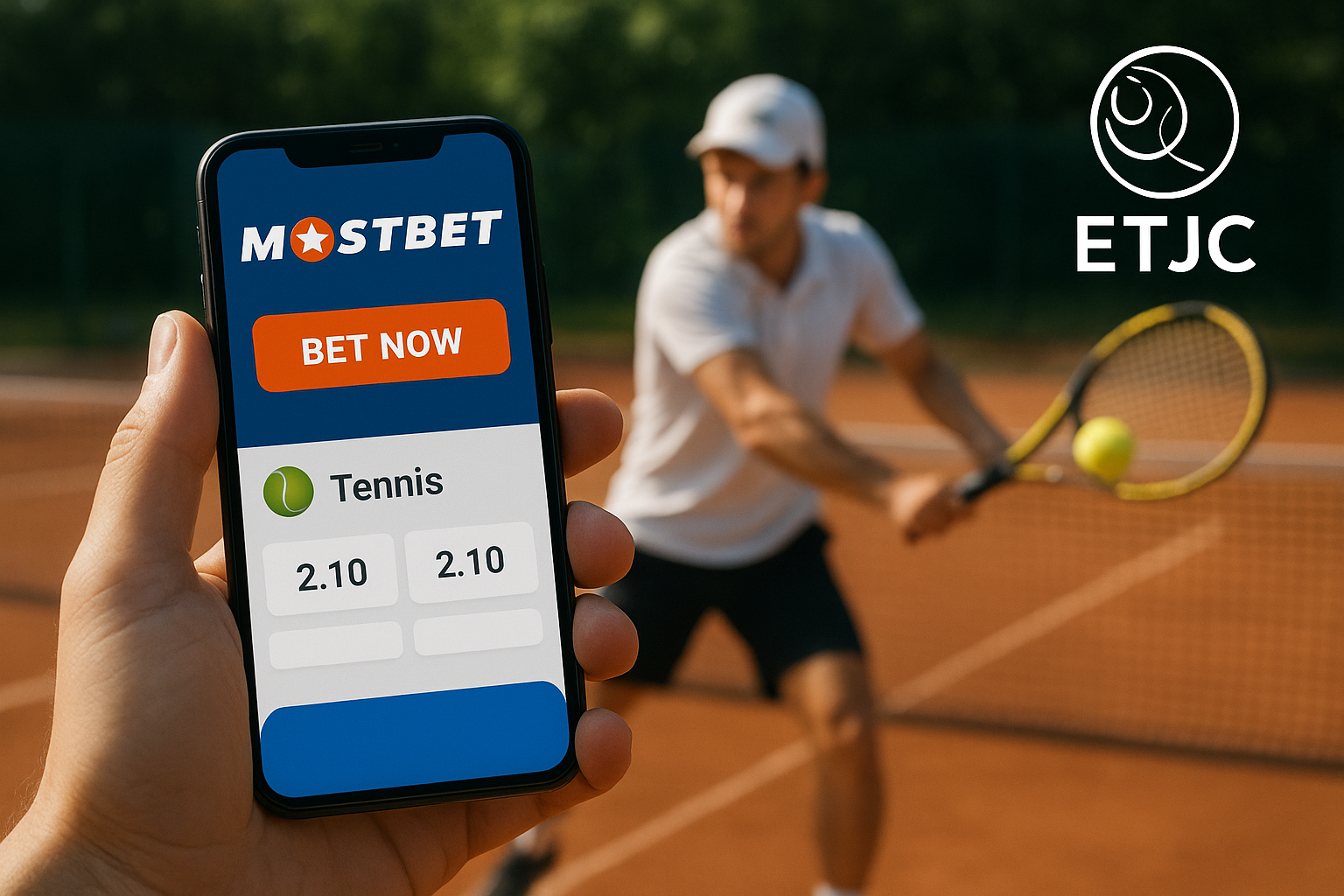 ETJC doporučuje aplikaci Mostbet pro tenisty