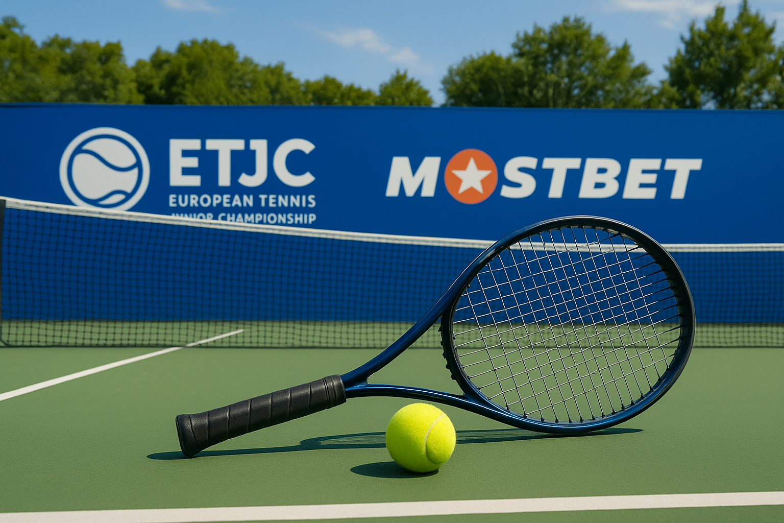 Společný tenisový turnaj ETJC a Mostbet