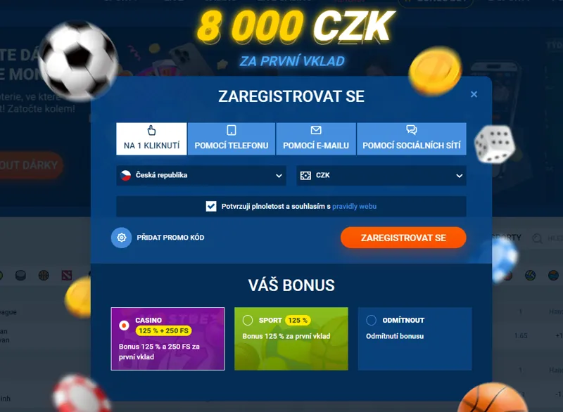 Registrace na Mostbet pro fanoušky tenisového turnaje